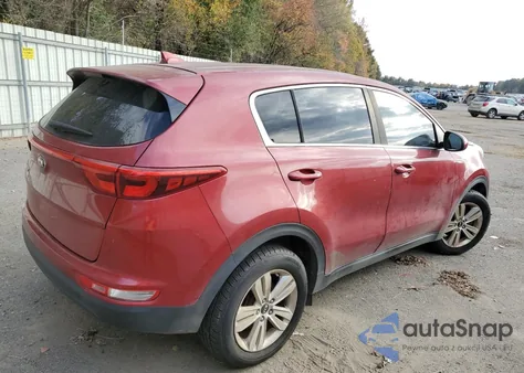 2017 Kia Sportage Lx z USA, uszkodzony, nr VIN KNDPM3AC5H7155045